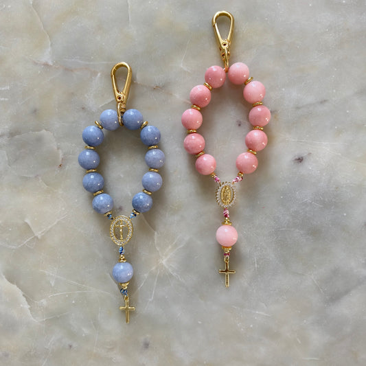 Rosary Keychain & Bag Charm