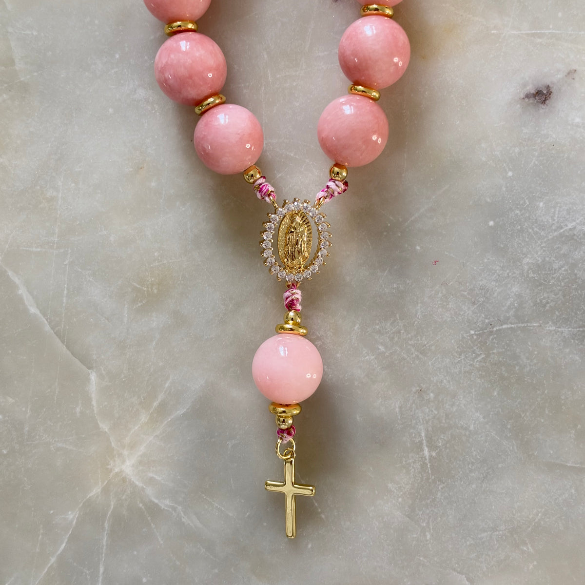 Rosary Keychain & Bag Charm
