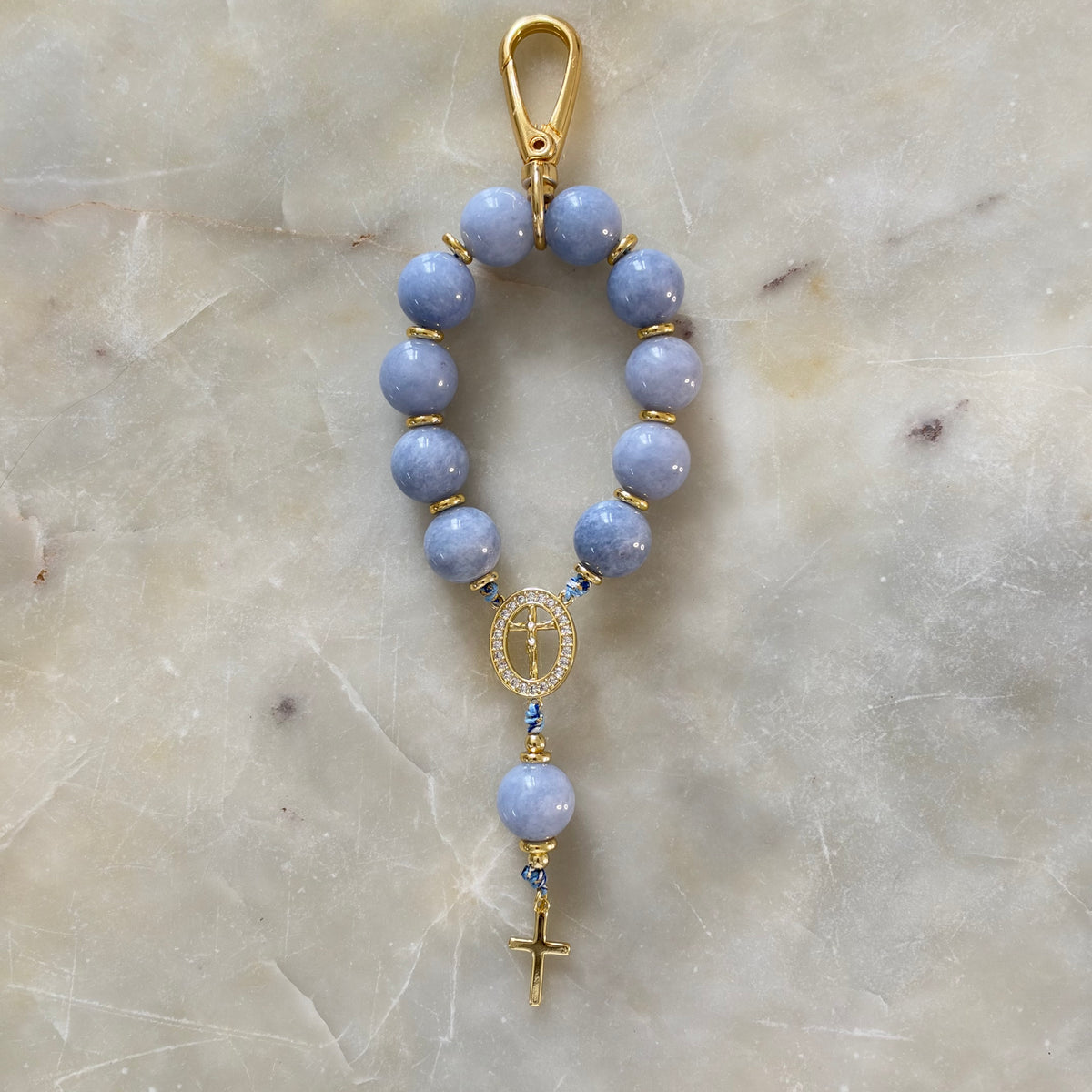 Rosary Keychain & Bag Charm