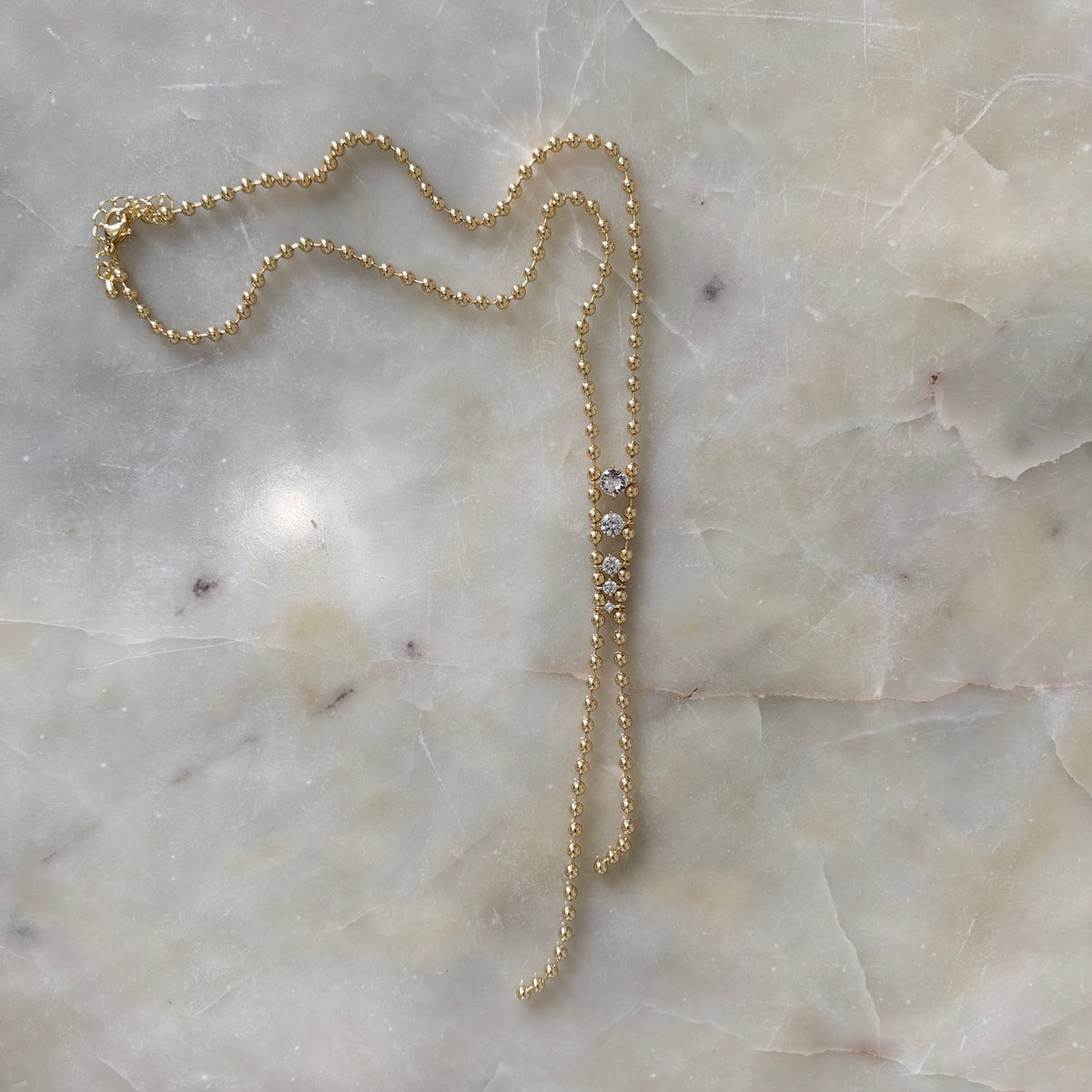 Starlight Lariat Necklace