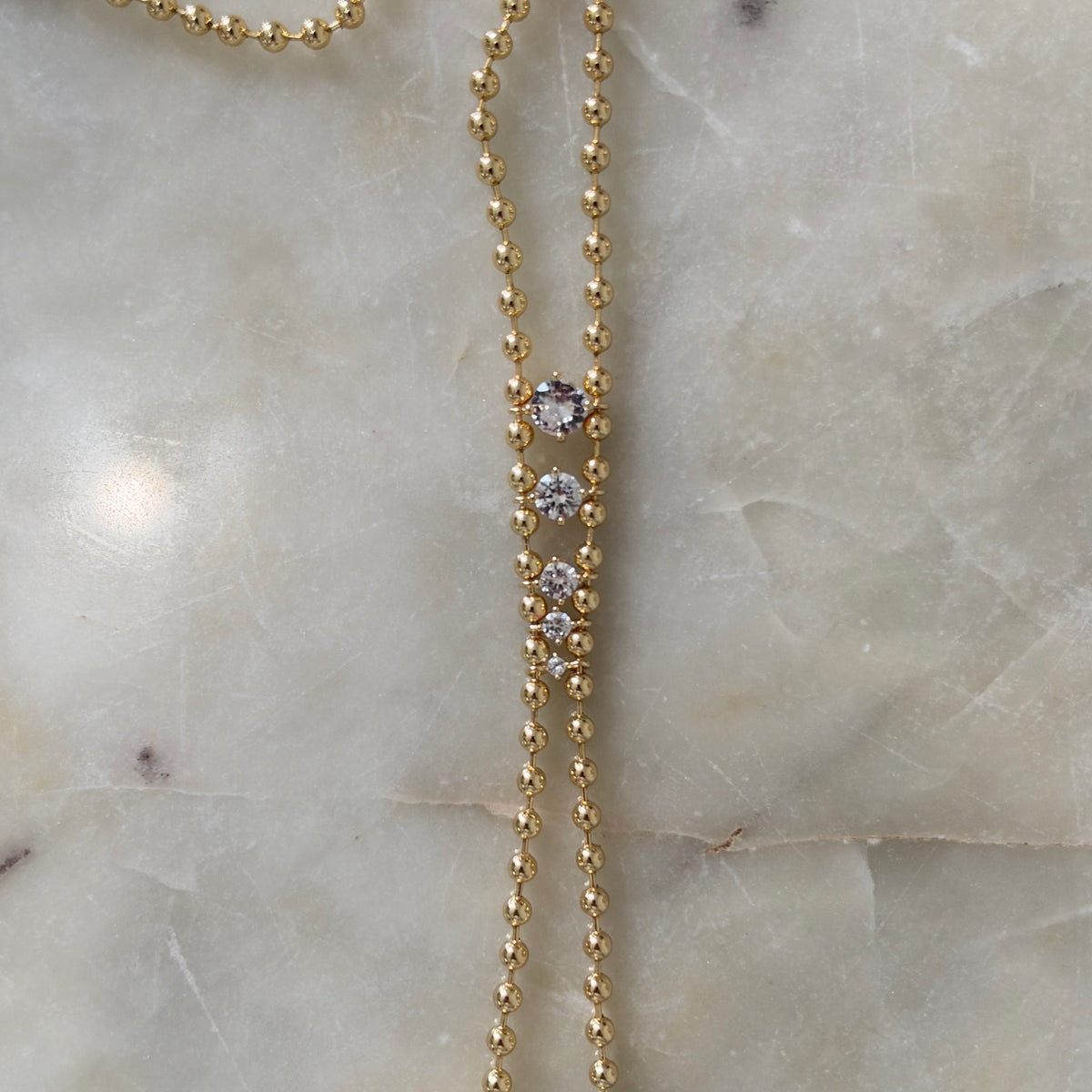 Starlight Lariat Necklace