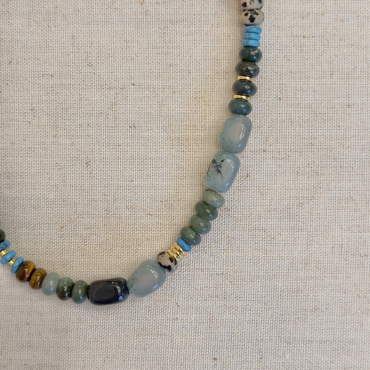 Marina Natural Stone Necklace