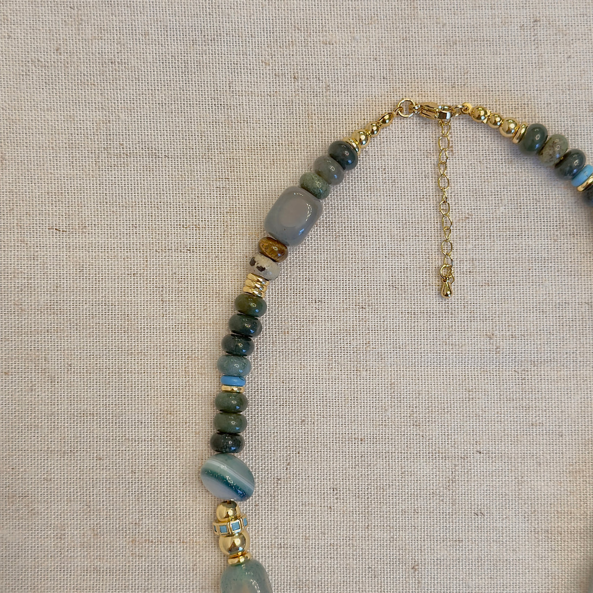 Marina Natural Stone Necklace