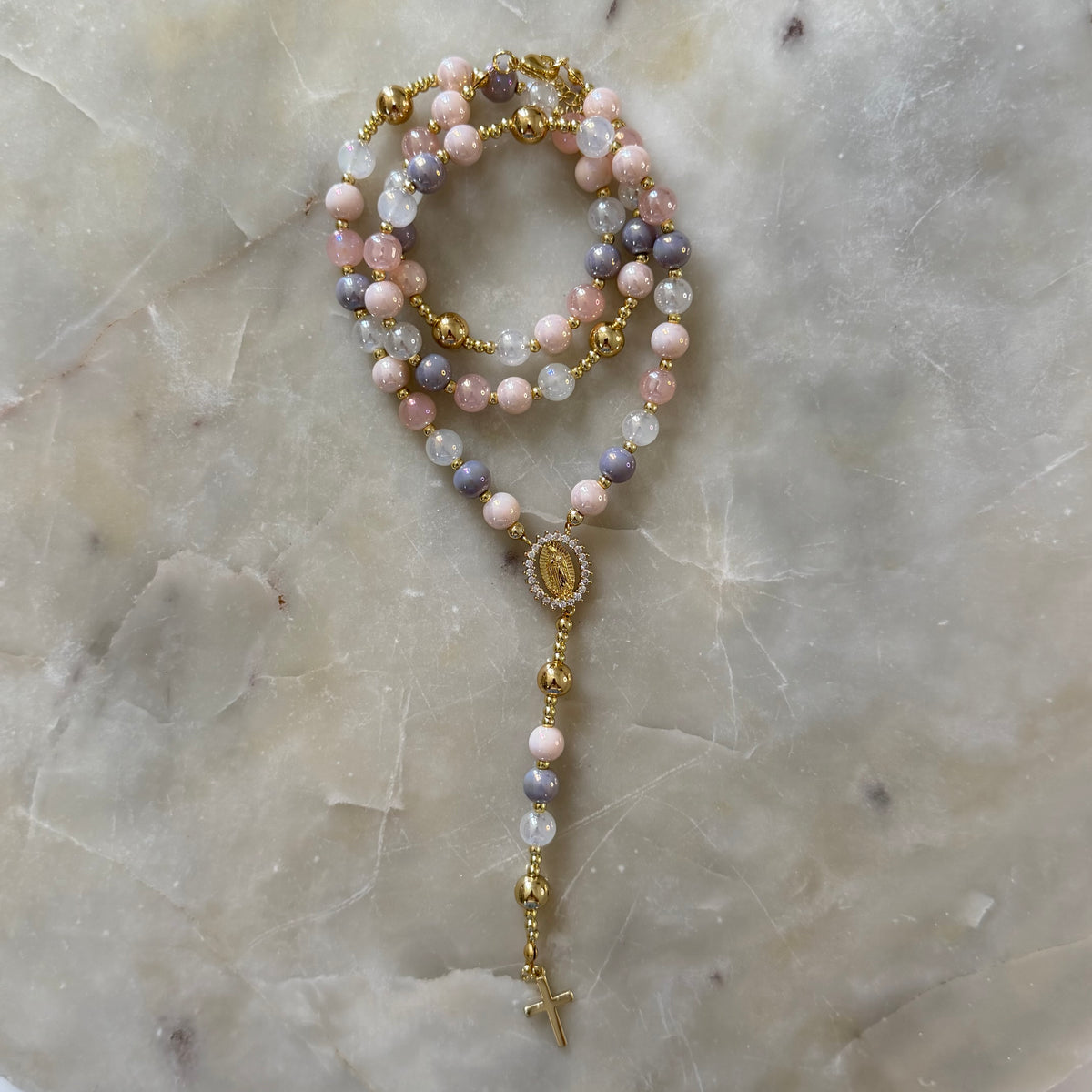 Our Lady of Guadalupe Pearl Rosary