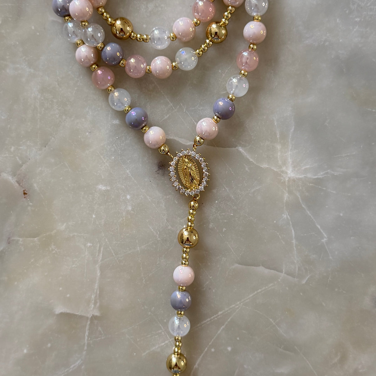 Our Lady of Guadalupe Pearl Rosary