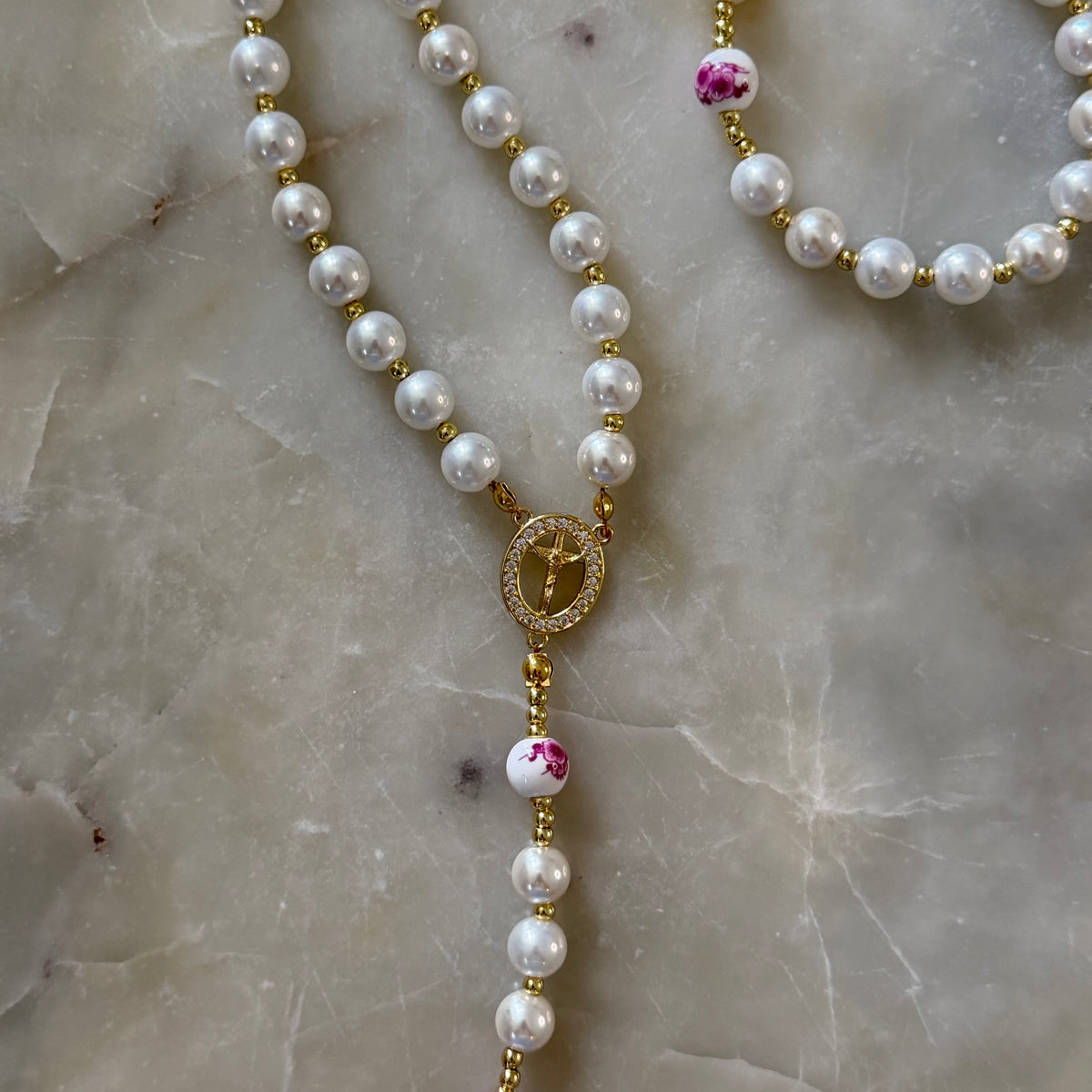 Christ Pearl Rosary