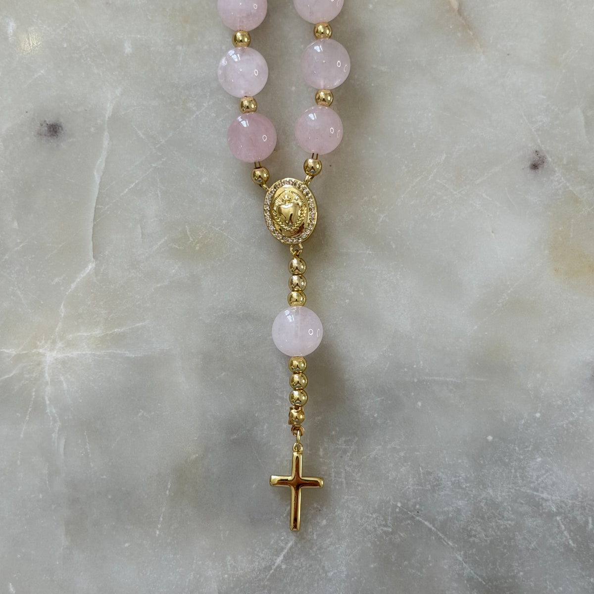 Sacred Heart Denario Charm