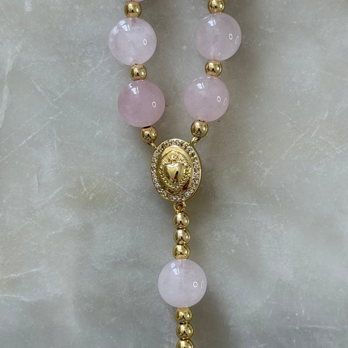 Sacred Heart Denario Charm