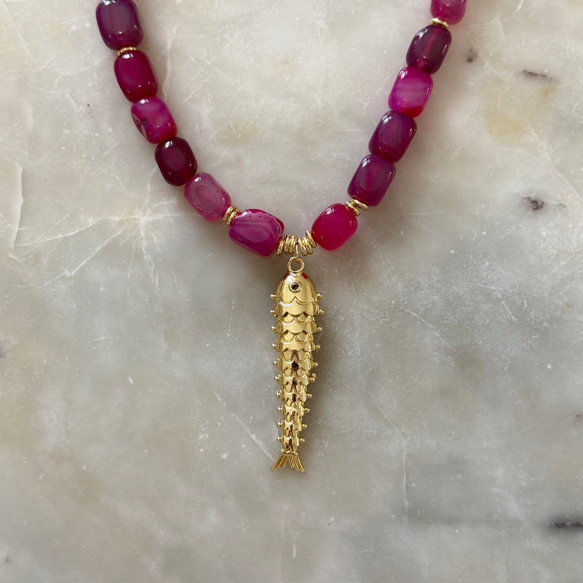 Amalfi Pink Necklace