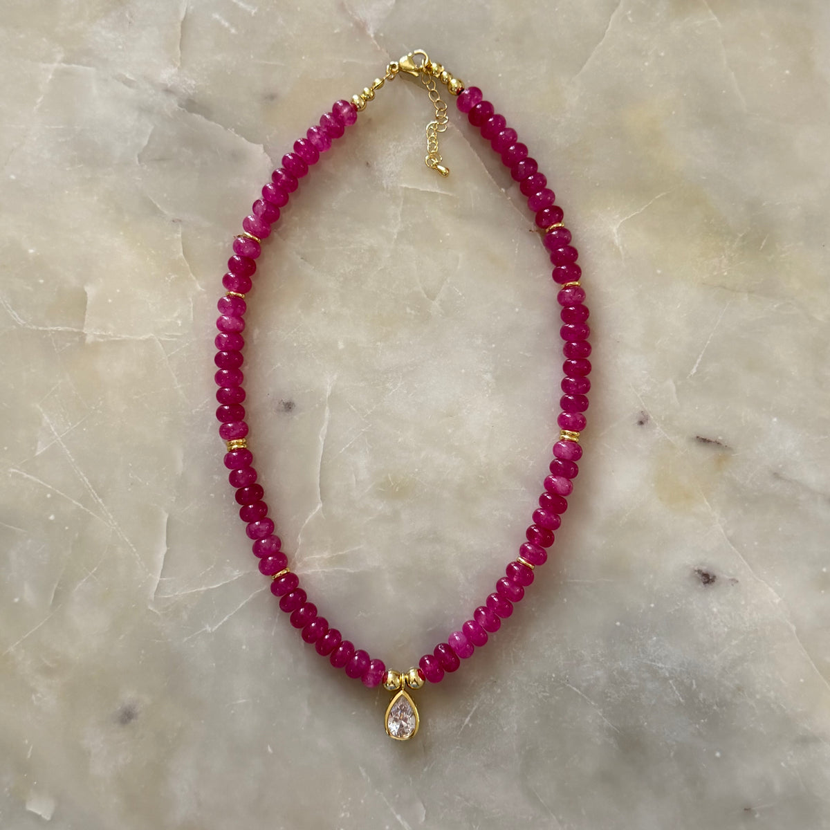Vita Pink Necklace