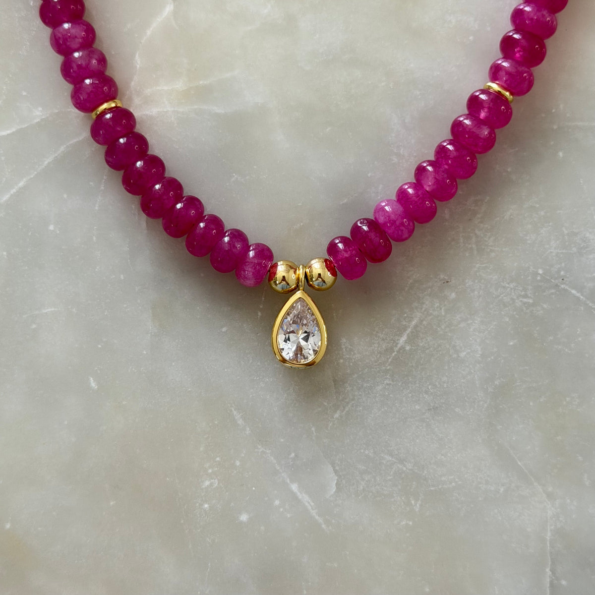Vita Pink Necklace